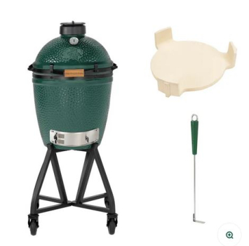 Das Big Green Egg Medium ist kompakt genug für kleine Stadtgärten, Terrassen oder Balkone, aber groß genug zum Grillen, Räuchern, Schmoren oder Backen von leckeren Gerichten für sechs bis acht Personen.